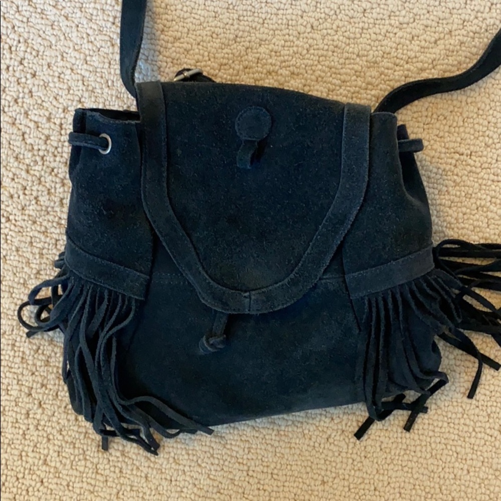 Bohemian blue purse